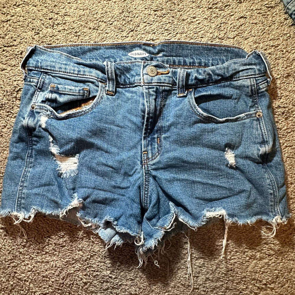 ⚡️old navy ‘boyfriend’ style denim shorts, size 4⚡️
